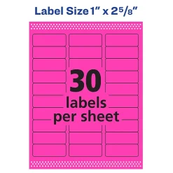 Discount Avery Sure Feed Laser Address Labels, 1