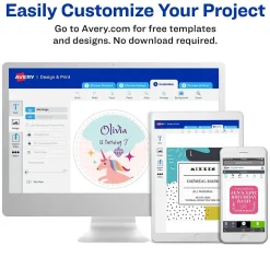 New Avery Sure Feed Laser Shipping Labels, 2