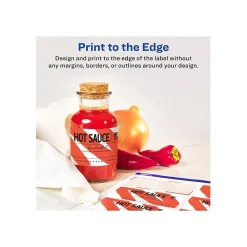 Labels|Avery Sure Feed Laser/Inkjet Rectangle Labels, 2