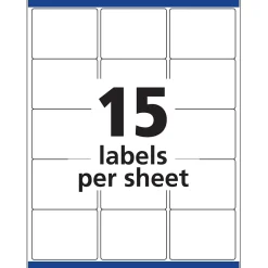 Outlet Avery Sure Feed Laser/Inkjet ID Labels, 2