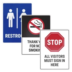 Labels|Avery Surface Safe Laser/Inkjet Label Safety Signs, 5