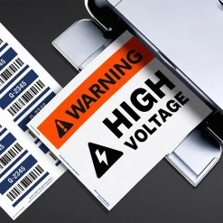 Labels|Avery Surface Safe Laser/Inkjet Label Safety Signs, 5