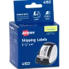 Labels|Avery Thermal Shipping Labels, 2-1/8" x 4", White, 140 Labels/Box (4153)