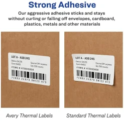 Labels|Avery Thermal Shipping Labels, 2-1/8