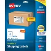 Avery TrueBlock Inkjet Shipping Labels, 2-1/2" x 4", White, 200 Labels/Pack (5815)