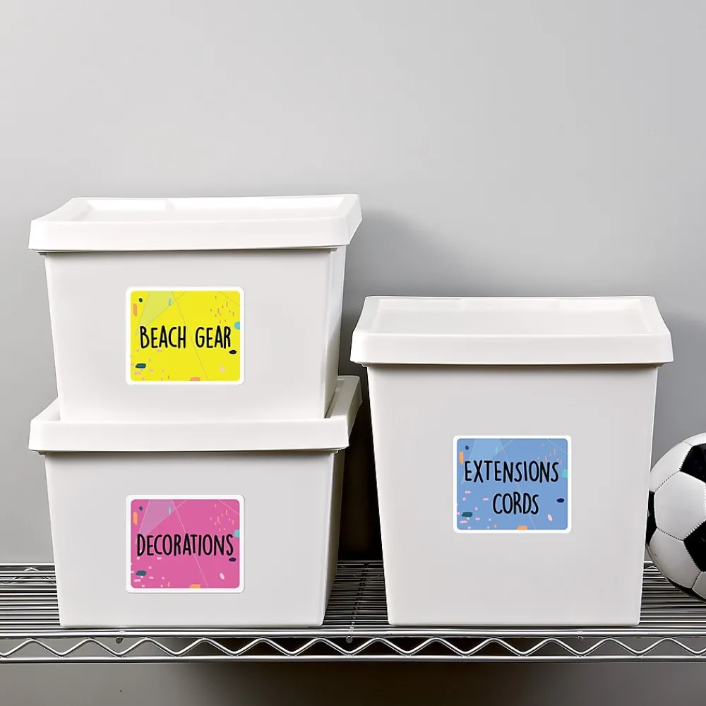 Clearance Avery TrueBlock Inkjet Shipping Labels, 3-1/3" x 4", White, 600 Labels/Box (8464)