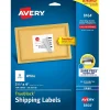 Labels|Avery TrueBlock Inkjet Shipping Labels, 3-1/3" x 4", White, 150 Labels/Pack (8164)