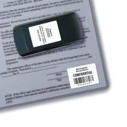 Labels|Avery TrueBlock Laser Durable ID Labels, 1-1/4