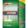 Labels|Avery TrueBlock Laser Durable ID Labels, 5/8" x 3", White, 1,600 Labels/Box (6577)