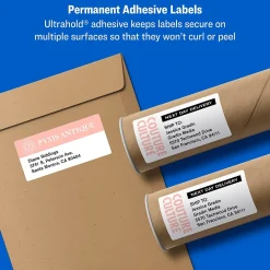 Hot Avery TrueBlock Laser Shipping Labels, 3-1/3