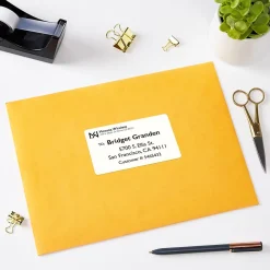 New Avery TrueBlock Laser Shipping Labels, 2-1/2