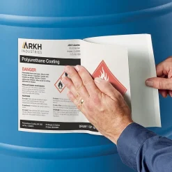 Best Avery UltraDuty Waterproof Laser GHS Chemical Labels, 8-1/2