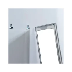 Dry Erase*Azar Dry-Erase Whiteboard, Aluminum Frame, 30