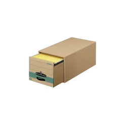 File Storage|Bankers Box® Bankers Box PREMIER File Storage Drawer, Black, 6/Carton (1231101)