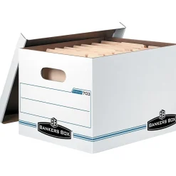 File Storage|Bankers Box® Stor/File™ Basic-Duty Storage Boxes, Letter/Legal, 5/PK (0070315)