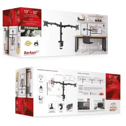 Outlet Barkan Adjustable Dual Arms, Up to 32