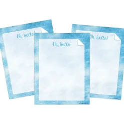 Classroom Paper*Barker Creek 8.5" x 11" Tie-Dye Blue Computer Paper Pack, 150 Sheets/Set (4341)