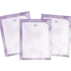 Classroom Paper*Barker Creek 8.5" x 11" Tie-Dye Purple Computer Paper Pack, 150 Sheets/Set (4342)