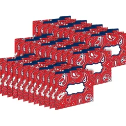 File Folders|Barker Creek Bandana Letter-Size File Folders, 36/Set (BC3916)