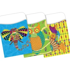 File Folders|Barker Creek Bohemian Animals File Folder, 1/3-Cut Tab, Letter Size, Assorted, 42/Set (4408)
