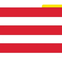 File Folders|Barker Creek Buffalo Plaid & Wide Stripes Fashion File Folders, 3-Tab, Letter Size, Assorted, 12/Pack (BC1341)