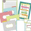 File Folders|Barker Creek Chevron Beautiful Office/Classroom Set, 109 Pieces/Set (BC6003)