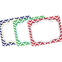 File Folders|Barker Creek Chevron Nautical Office/Classroom Set, 109 Pieces/Set (BC6004)