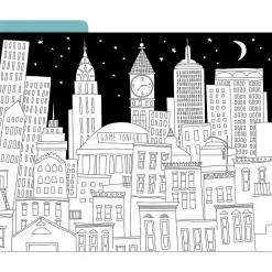 File Folders|Barker Creek Color Me! File Folder Set, 1/3-Cut Tab, Letter Size, Cityscapes, 12/Pack (2005)