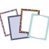 Classroom Paper*Barker Creek Customer Favorites 8 1/2" x 11" Computer Paper Set (four designs), 200 Sheets/Set (3555)