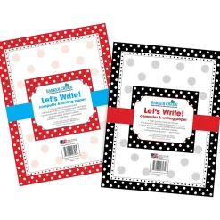 Classroom Paper*Barker Creek Dots Computer Paper (2 designs) — 100 Sheets/Set (BC3556)