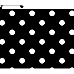 File Folders|Barker Creek File Folder Set, 1/3-Cut Tab, Letter Size, Black & White Dot, 12/Pack (2004)