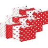 File Folders|Barker Creek File Folder Set, 1/3-Cut Tab, Letter Size, Red & White Dot, 36/Set (4393)