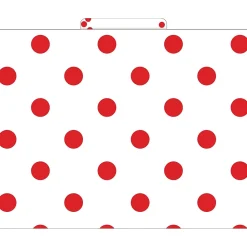File Folders|Barker Creek File Folder Set, 1/3-Cut Tab, Letter Size, Red & White Dot, 36/Set (4393)