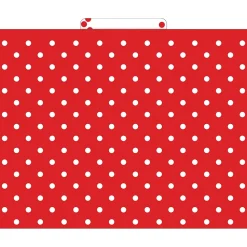 File Folders|Barker Creek File Folder Set, 1/3-Cut Tab, Letter Size, Red & White Dot, 36/Set (4393)