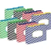 File Folders|Barker Creek File Folder Set, 1/3-Cut Tab, Letter Size, Nautical Chevron, 24/Set (4384)