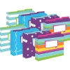 File Folders|Barker Creek File Folder Set, 1/3-Cut Tab, Letter Size, Multicolored, 24/Set (4376)