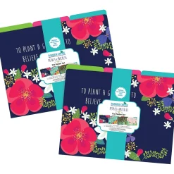 File Folders|Barker Creek File Folder Set, 1/3-Cut Tab, Letter-Size, Petals & Prickles, 24/Set (4370)