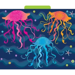 File Folders|Barker Creek File Folder Set, 1/3-Cut Tab, Letter Size, Kai Ola, 12/Pack (2006)