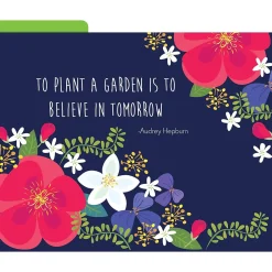 File Folders|Barker Creek File Folder Set, 1/3-Cut Tab, Letter Size, Petals & Prickles, 12/Pack (2000)