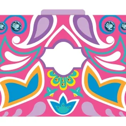 File Folders|Barker Creek File Folder Set, 1/3-Cut Tab, Letter Size, Bohemian, 12/Pack (2002)