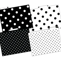 File Folders|Barker Creek File Folder Set, 1/3-Cut Tab, Letter Size, Dots, 24/Set (4424)