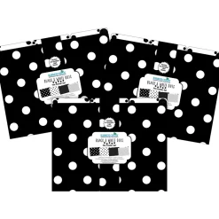 File Folders|Barker Creek File Folder Set, 1/3-Cut Tab, Letter Size, Black & White Dot, 36/Set (4379)