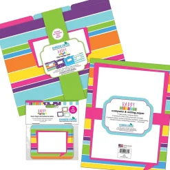 File Folders|Barker Creek Get Organized File Folder Set, 1/3-Cut Tab, Letter Size, Multicolored, 107/Set (140)