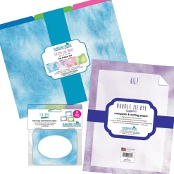 File Folders|Barker Creek Get Organized File Folder Set, 1/3-Cut Tab, Letter Size, Tie-Dye & Ombré, 107/Set (130)