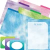 File Folders|Barker Creek Get Organized File Folder, 1/3-Cut Tab, Letter Size, Tie-Dye & Ombré, 107/Set (129)