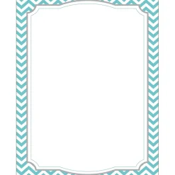 File Folders|Barker Creek Get Organized Beautiful Chevron File Folders, 1/3-Cut Tab, Letter Size, Assorted, 107/Set (137)