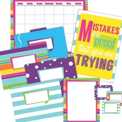 File Folders|Barker Creek Happy Office/Classroom Set, 109 Pieces/Set (BC6001)