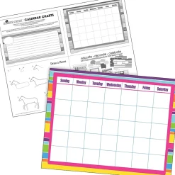 File Folders|Barker Creek Happy Office/Classroom Set, 109 Pieces/Set (BC6001)