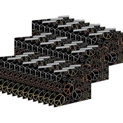 File Folders|Barker Creek Peace Letter-Size File Folders, 36/Set (BC3928)