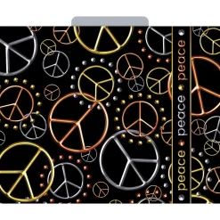 File Folders|Barker Creek Peace Letter-Size File Folders, 36/Set (BC3928)